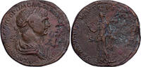  Sesterz 114-117 Rome Roman Empire, Trajan, Rome, Bronze, RIC:672 SS 699,00 EUR  Excl. 4,95 EUR Verzending