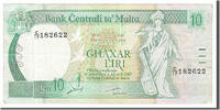 Malta 10 Liri Banknote -