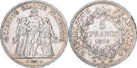 France 5 Francs Hercule, Paris, Silver, Gadoury:745a -