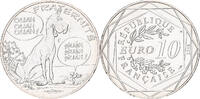France 10 Euro 2015 Paris Monnaie de Paris, Astérix - Fraternité, Paris, Silver MS(60-62)