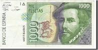 Spain 1000 Pesetas Banknote, 1992-10-12 -
