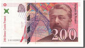 France 200 Francs Banknote, 200 F 1995-1999 ''Eiffel'' -