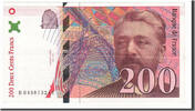France 200 Francs Banknote, 200 F 1995-1999 ''Eiffel'' -