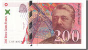 France 200 Francs Banknote, 200 F 1995-1999 ''Eiffel'' -