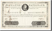 France 200 Livres Banknote, Hugues, 1791-09-12, KM:A47 -