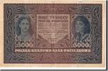Poland 5000 Marek Banknote, 1920-02-07, KM:31 -