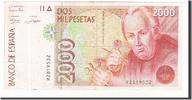 Spain 2000 Pesetas Banknote, 1992-04-24, KM:162 -