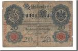 Germany 20 Mark Banknote, 1908-02-07, KM:31 -