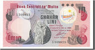 Malta 10 Liri Banknote, Undated, KM:36b -