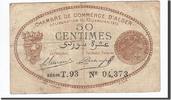 Algeria 50 Centimes Banknote, 1915-01-13 -