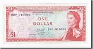 East Caribbean States 1 Dollar 1965 Banknote, KM:13g AU(50-53)