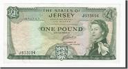 Jersey 1 Pound Banknote, KM:8b -