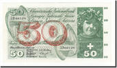 Switzerland 50 Franken Banknote, 1957-10-04, KM:47b -