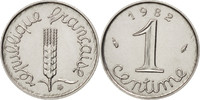 France Centime Coin, Épi, Paris, Stainless Steel, KM:928 -