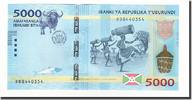 Burundi 5000 Francs Banknote, 2015.01.15 -