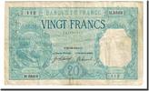France 20 Francs 20 F 1916-1919 ''Bayard'', 1918-10-25 -