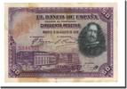 Spain 50 Pesetas Banknote, 1928-08-15, KM:75a -