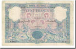France 100 Francs Bleu et Rose, 1899-12-29, Fayette:21.12, KM:65b -