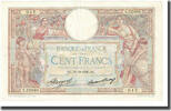 France 100 Francs Luc Olivier Merson, P. Rousseau and R. Favre-Gilly -