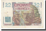 France 50 Francs Le Verrier, P. Rousseau and R. Favre-Gilly, 1949-11-03 -