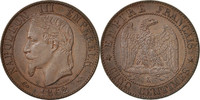 France 5 Centimes Coin, Napoleon III, Napoléon III, Bordeaux -