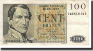 Belgium 100 Francs Banknote, 1958-10-16, KM:129c -
