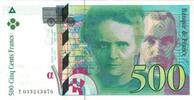 France 500 Francs Pierre et Marie Curie, BRUNEEL, BONARDIN, VIGIER -