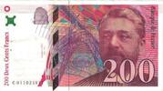 France 200 Francs Eiffel, BRUNEEL, BONARDIN, VIGIER -