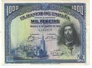 Spain 1000 Pesetas Banknote, 1928-08-15, KM:78a -