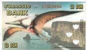 Spain Tourist Banknote Banknote, JURASSIC BANK 13 DIN -