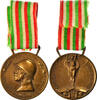 Italy Medal Guerra per l'Unita d'Italia, Excellent Quality, Bronze -