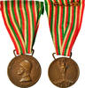 Italy Medal Guerra per l'Unita d'Italia, Very Good Quality, Bronze -