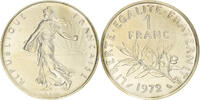 France Franc Coin, Semeuse, Paris, Nickel, KM:925.1 -
