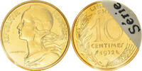 France 10 Centimes Coin, Marianne, Paris, Aluminum-Bronze -