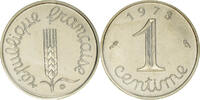 France Centime Coin, Épi, Paris, FDC, Stainless Steel -