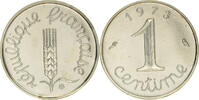 France Centime Coin, Épi, Paris, FDC, Stainless Steel -
