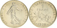 France Franc Coin, Semeuse, Paris, Nickel, KM:925.1 -