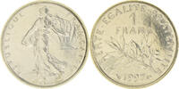 France Franc Coin, Semeuse, Paris, Nickel, KM:925.1 -