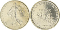 France Franc Coin, Semeuse, Paris, Nickel, KM:925.1 -