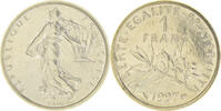 France Franc Coin, Semeuse, Paris, Nickel, KM:925.1 -