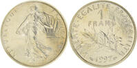 France Franc Coin, Semeuse, Paris, Nickel, KM:925.1 -