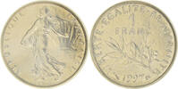 France Franc Coin, Semeuse, Paris, Nickel, KM:925.1 -