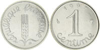France Centime Coin, Épi, Paris, Stainless Steel, KM:928 -