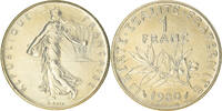 France Franc Coin, Semeuse, Paris, FDC, Nickel, KM:925.1 -