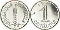 France Centime Coin, Épi, Paris, Rebord, Stainless Steel -