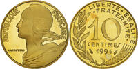 France 10 Centimes Coin, Marianne, Paris, Proof -