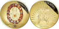 Vatican Medal Religion, Jésus, Proof, Copper Gilt -