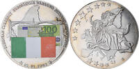 Ireland Medaille Monnaie Européenne, Billet de 100 Euro, Politics -