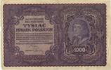 Poland 1000 Marek Banknote, 1919-08-23, KM:29 -
