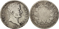 France Franc Coin, Napoléon I, Bordeaux, Silver, KM:692.8 -